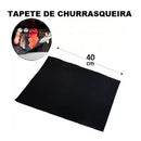 Tapete De Teflon Churrasqueira Anti-Aderente Para Churrasco