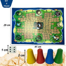 Kit 4 Jogo De Tabuleiro Ilha Do Tesouro Atacado Festa Junina