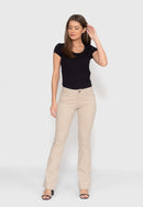 Calça Flair 7825 Bege Claro Bella Canvas