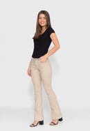 Calça Flair 7825 Bege Claro Bella Canvas