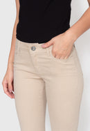 Calça Flair 7825 Bege Claro Bella Canvas