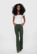 Calça Flair 7836 Verde Bandeira Bella Canvas