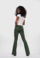 Calça Flair 7836 Verde Bandeira Bella Canvas