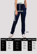 Calça 7860 Azul Moletom Bella Canvas