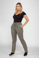 Calça 7860 Verde Moletom Bella Canvas