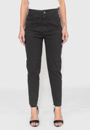 Calça Skinny 7873 Preto Bella Canvas - Cintura Alta