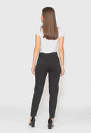 Calça Skinny 7873 Preto Bella Canvas - Cintura Alta