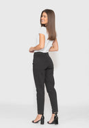 Calça Skinny 7873 Preto Bella Canvas - Cintura Alta
