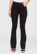 Calça Flair 7874 Preto Bella Canvas - Cintura Alta