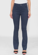 Calça Flair 7874 Azul Bella Canvas - Cintura Alta