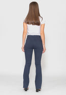 Calça Flair 7874 Azul Bella Canvas - Cintura Alta