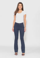 Calça Flair 7874 Azul Bella Canvas - Cintura Alta