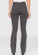 Calça Flair 7874 Chumbo Bella Canvas - Cintura Alta