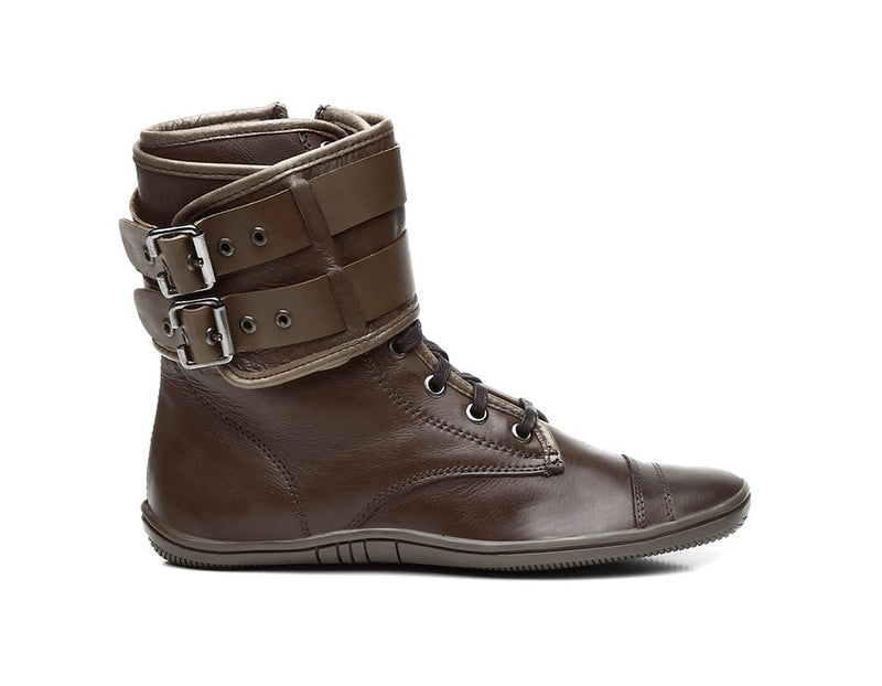 Bota Feminina Bárbara Barros Couro Fly Tabaco 794003