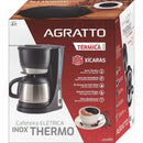 Cafeteira Elétrica Inox 127V THERMO 25X CET25 AGRATTO