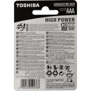 Pilha Alcalina AAA 1,5V LR03GCP (C/4 Pilhas) Toshiba - CXF / 12