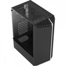 Gabinete Gamer Aerocool Bionic Preto RGB Lateral Vidro