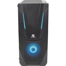 Gabinete Gamer Fortrek Mid Tower Black Hawk RGB Preto