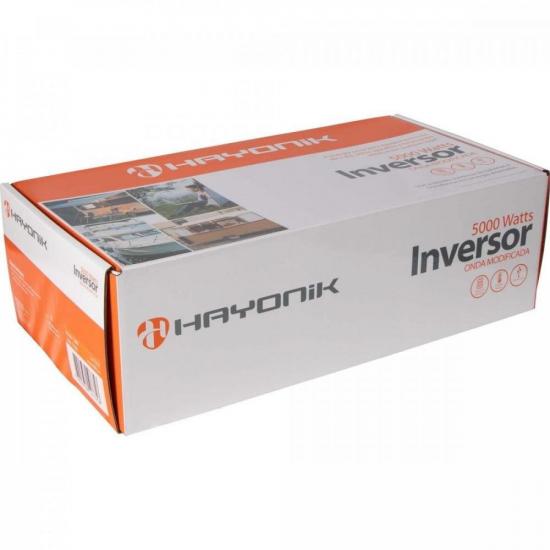 Inversor de Onda Modificada 5000W 12VDC/127V PW13-4 HAYONIK