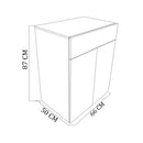 Balcão Multiuso Natural Em Mdf