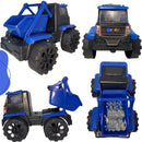 Caminhão De Brinquedo Infantil De Entulho Poli Guindaste