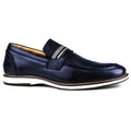 Sapato Masculino Brogue Derby Comfort Marinho 8000