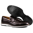 Sapato Masculino Brogue Comfort Café 8001