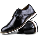 Sapato Masculino Brogue Derby Comfort Preto 8005