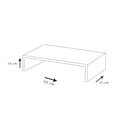 Suporte Para Monitor Branco Em Mdf