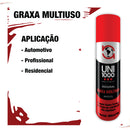 Graxa Spray Lubrificante Multiuso Universal Alta Aderência