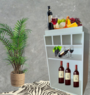 Balcão Bar Adega Em Mdf Branco