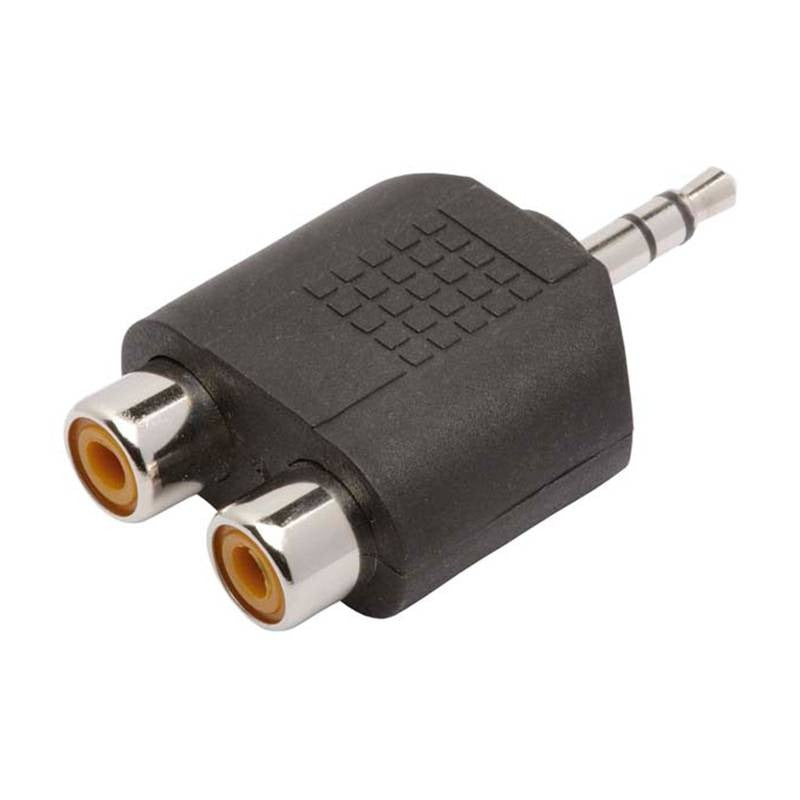 Adaptador J2 Rca Estéreo Para P2 Estéreo Plástico Pct C/4un - Pç / 4