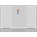 Porta Chaves Modular Casal Com 2 Chaves Em Mdf Natural