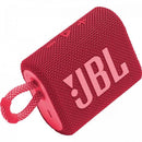 Caixa de Som Bluetooth 4W GO 3 Vermelho JBL