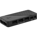 Kit 3 Coolers Aerocool Astro 12 PRO ARGB + Hub + Controle