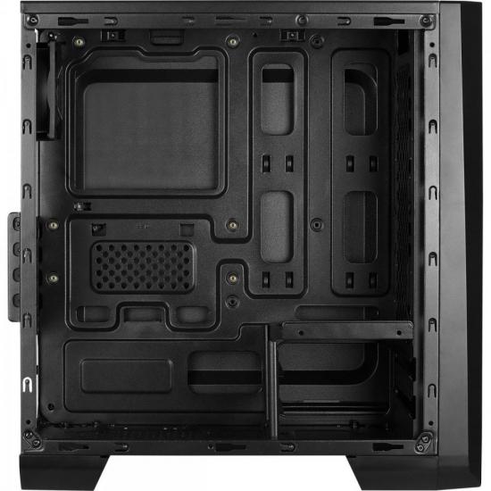 Gabinete Gamer Aerocool Mini Cylon Preto RGB Lateral Acrílico