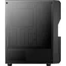 Gabinete Gamer Aerocool Mid Tower Menace Saturn FRGB Preto