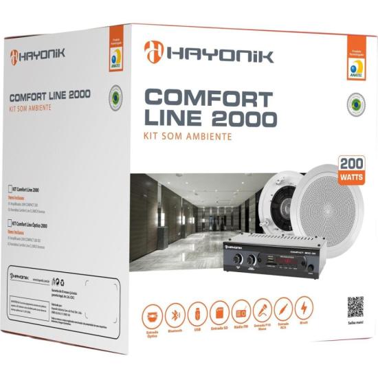 Kit Som Ambiente Comfort Line 2000 OD