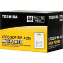 Pilha Alcalina AAA 1,5V LR03GCP (C/4 Pilhas) Toshiba - CXF / 12