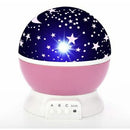 Projetor Globo Magico De Cristal Rotativo Galaxy LED Quarto Estrelado