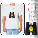 Kit 10 Binóculos Infantil Bússola Com Cordão Barato Promoção