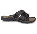 Chinelo Masculino De Couro Preto 5000