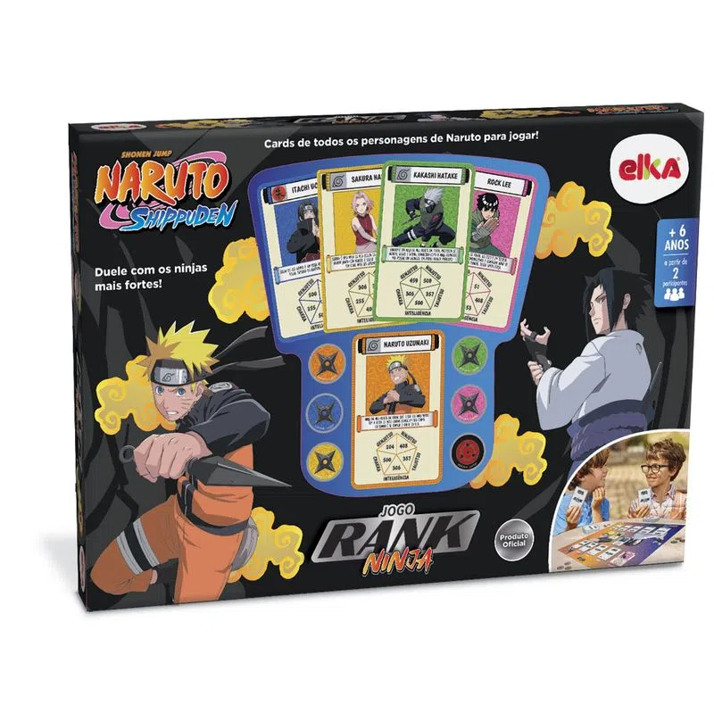 Jogo Rank Card Ninja - Naruto Shippuden