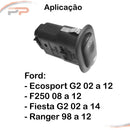 Tecla Acionadora Vidro Elétrico Simples Ecosport 02 A 07
