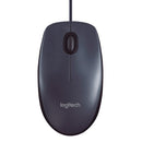 Mouse Logitech M100 Preto USB - 910-001601-C