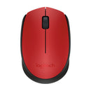 Mouse Logitech M170 Vermelho sem fio 910-004941-V