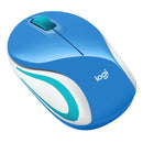 Mini Mouse Logitech M187 Azul Sem Fio 910-005360-C