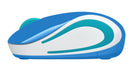 Mini Mouse Logitech M187 Azul Sem Fio 910-005360