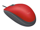 Mouse Logitech M110 Vermelho USB 910-005492