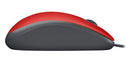 Mouse Logitech M110 Vermelho USB 910-005492